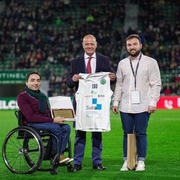 El CBSR Elche recibe el reconocimiento del Elche C.F por sus 50 años