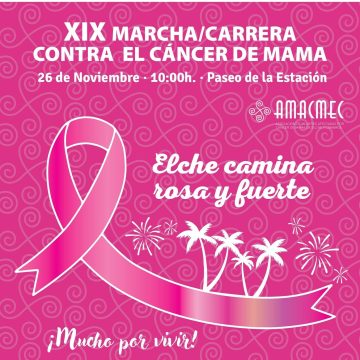 XIX CARRERA MARCHA SOBRE EL CANCER DE MAMA