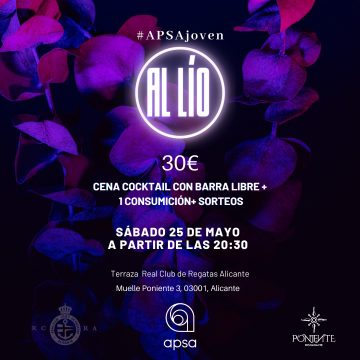 CENA SOLIDARIA DE APSA