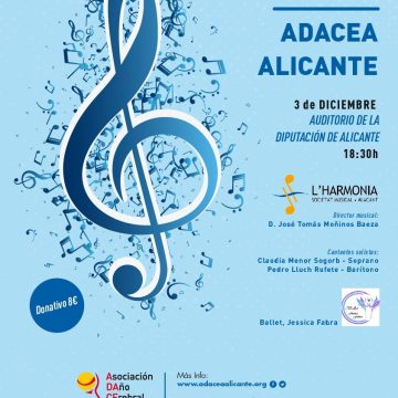 CONCIERTO SOLIDARIO DE ADACEA EN EL DÍA DE LAS PERSONAS CON DISCAPACIDAD.