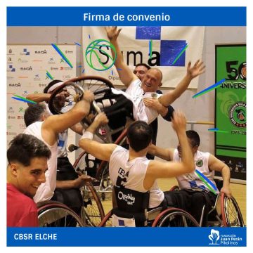 Un convenio para patrocinar el CBSR Elche