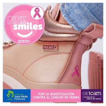 UN AÑO MÁS LA COLECCIÓN PINK SMILES DE PIKOLINOS PARA LA INVESTIGACIÓN DEL CÁNCER DE MAMA